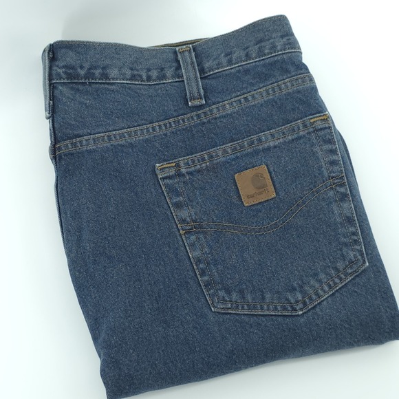 Carhartt Other - Carhartt Blue Jeans Mens 42X30 Classic Fit Denim Straight‎ Leg Work